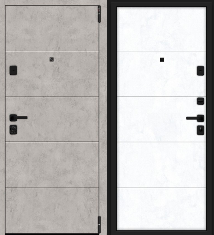 Входные двери Porta M 4.4 Grey Art/Snow Art