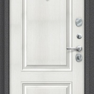 Входные двери Porta S 104.К32 Антик Серебро/Bianco Veralinga/Cappuccino Veralinga/Wenge Veralinga
