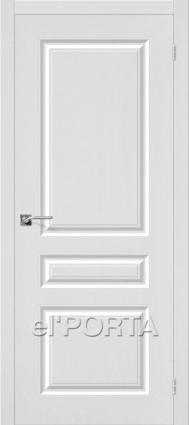 Дверь межкомнатная ПВХ СТАТУС-14 Белый